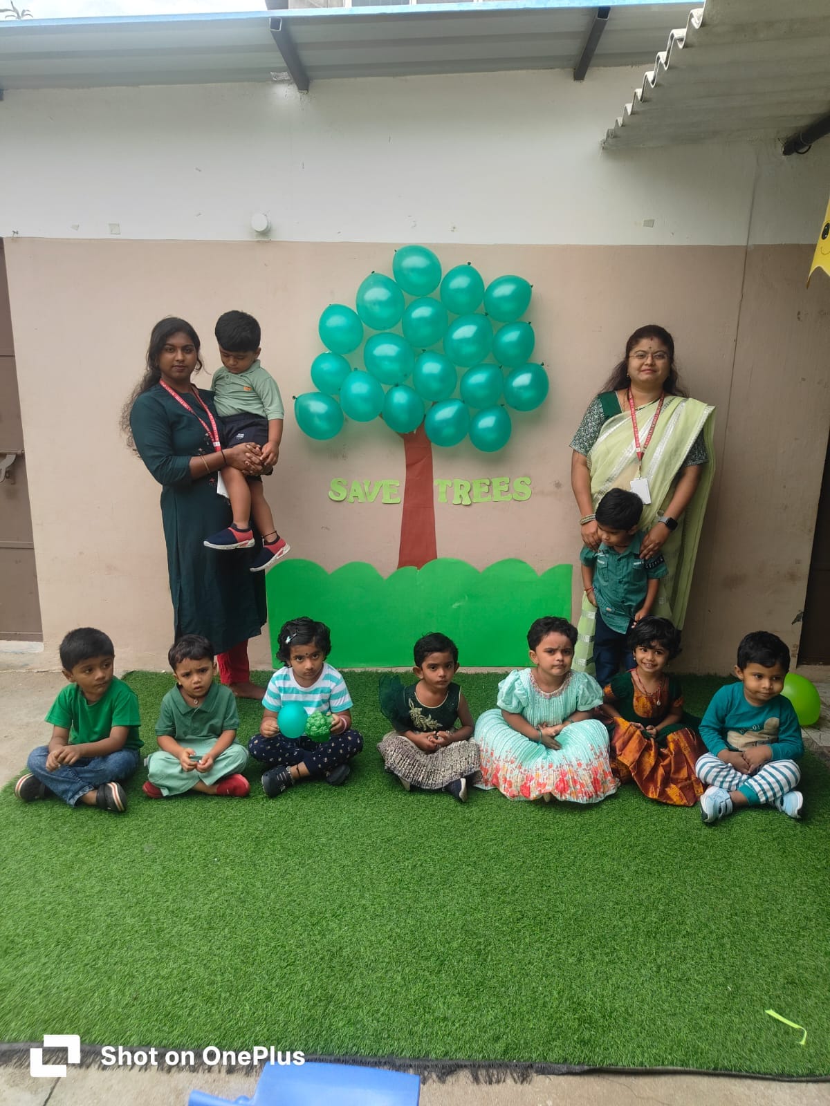 Green Color Day 2025 - Rkids Play School