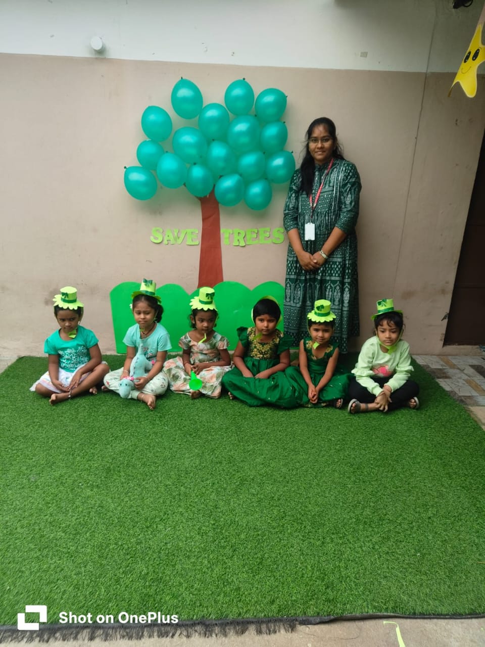 Green Color Day 2025 - Rkids Play School