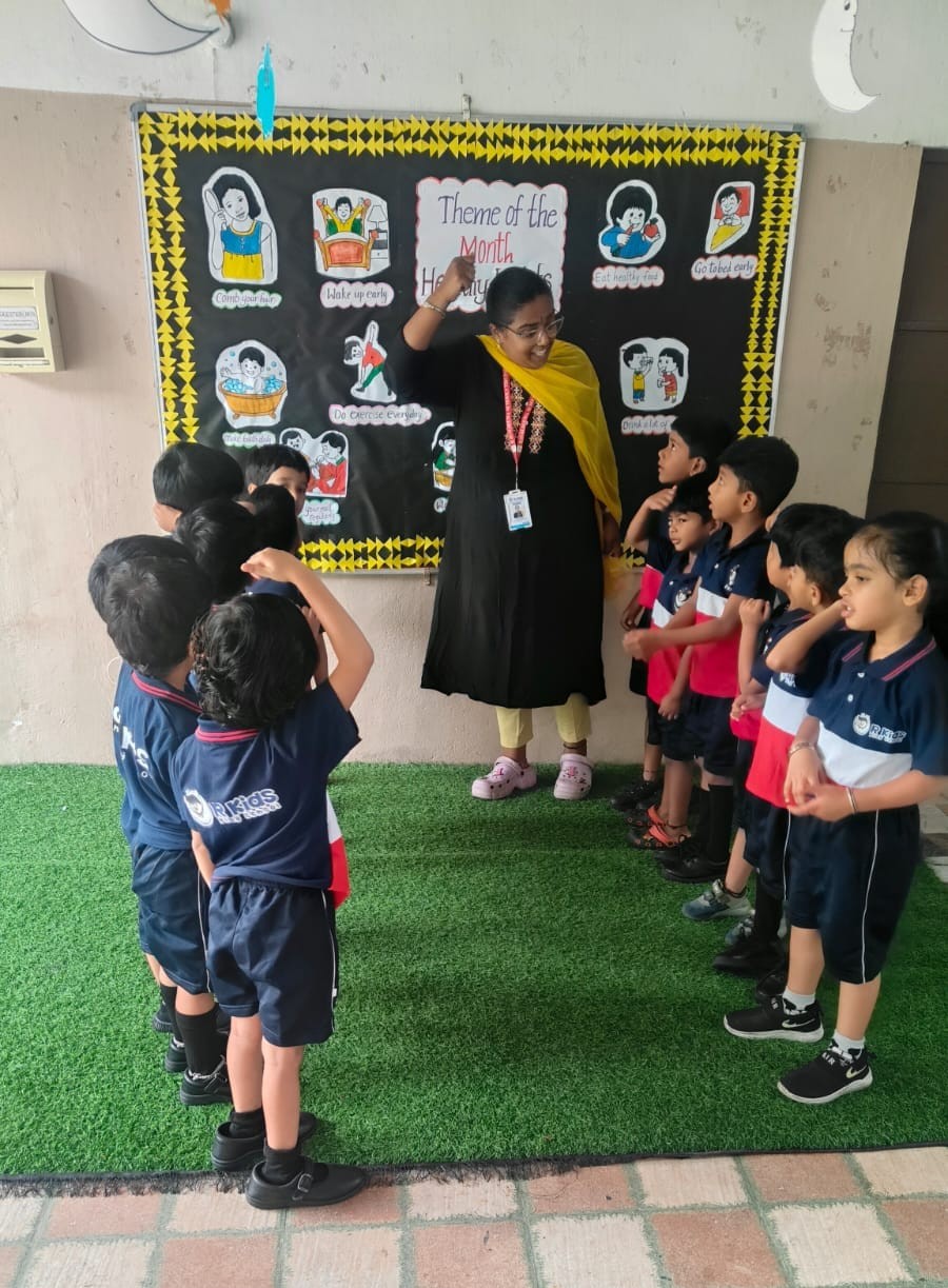 Healthy Habits - Theme of the Month - Rkids Play School